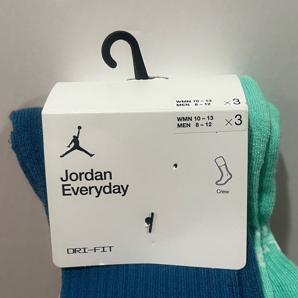 Jordan Everyday, Crew Socks, DX9632 915, 3 Pack - Picture 12 of 13
